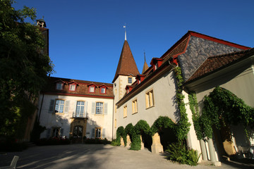 Fototapeta na wymiar Schloss Münchenwiler