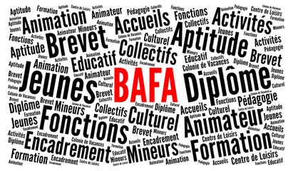 BAFA nuage de mots © Ricochet64
