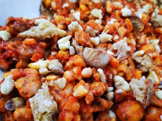 Castagne e fagioli ai sentori di timo