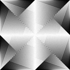 Abstract halftone lines background, geometric dynamic pattern, vector modern design texture.