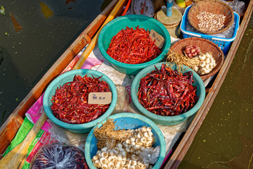 Tha Kha Floating Market - Bangkok - Thailand