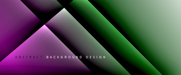 Trendy simple fluid color gradient abstract background with dynamic straight shadow line effect. Vector Illustration For Wallpaper, Banner, Background, Card, Book Illustration, landing page