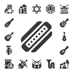 drum icon set
