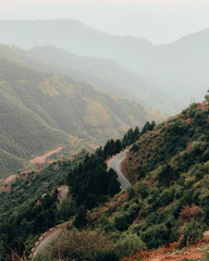 Beautiful mountain road