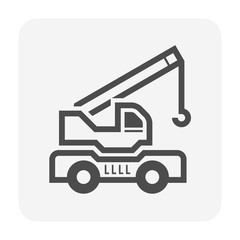 mobile crane icon