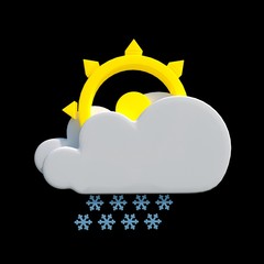 Thirty six different Weather Icon collection