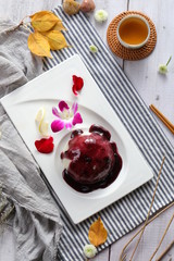 Chinese breakfast and appetizers in Asia