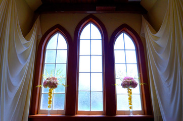 window of a church