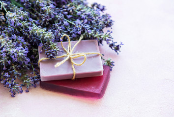 Lavender spa products