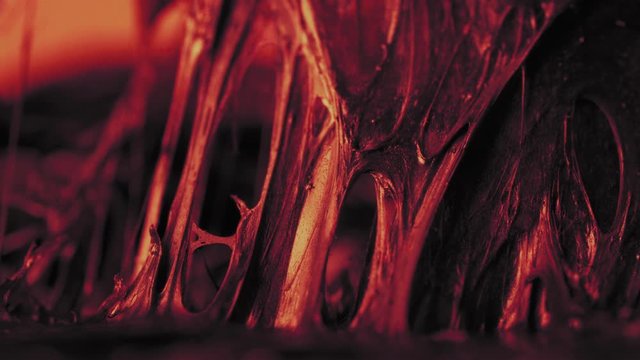 Stretching and rupture of ligaments and tendons during prolonged muscle load