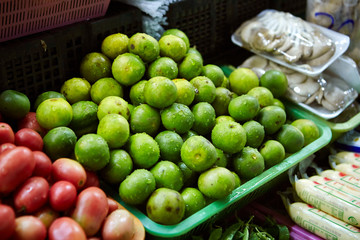 Asian vegetable market, various vegetable 