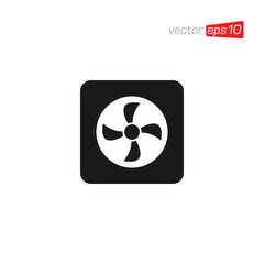 Cooling Fan Icon design Vector