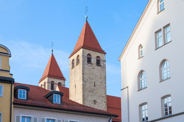 Fototapeta na wymiar St. Jakob in Regensburg