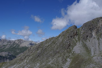 Obraz premium mountains and blue sky