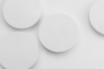 round column shape background 