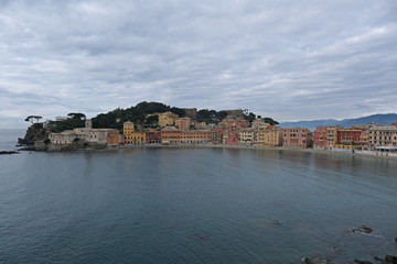 Fototapeta premium La bellissima Sestri Levante nella Baia del Silenzio