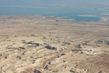 Rocky landscape near the Dead Sea