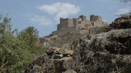Fototapeta premium Thee Ain Heritage Village, Al Baha, Saudi Arabia
