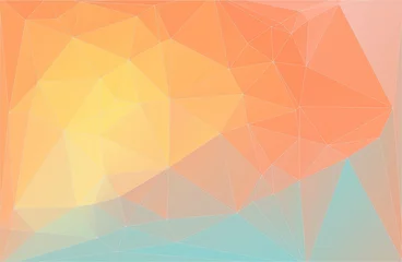 Selbstklebende Fototapeten Flat triangle background for your design © igor_shmel