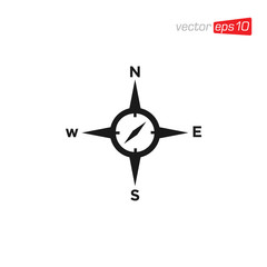 Compass Logo Icon Design Vector