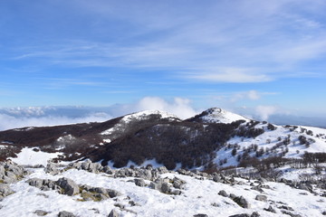 Pizzo carbonara, Parco delle madonie, Palermo. Sicilia