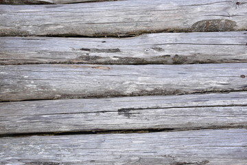 vecchie travi in legno