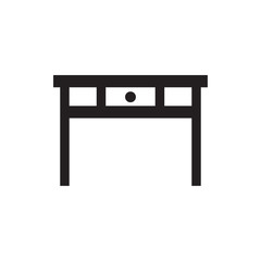 table icon design vector logo template EPS 10