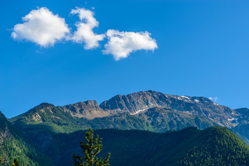 Rocky Mountains near Lillooet, Whistler, Vancouver, Canada.