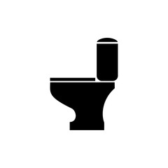 toilet icon vector design logo template EPS 10