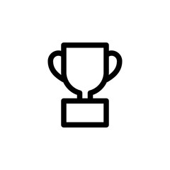 Trophy & Achievement Icon. Business Icon Set Vector Logo Symbol.