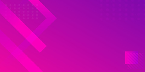 Pink purle gradient web header abstract background. Vector illustration for presentation design, banner, flyer and web template