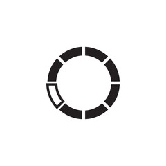 loading icon design vector logo template EPS 10