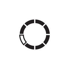 Naklejka premium loading icon design vector logo template EPS 10