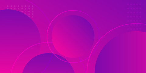 Pink purle gradient web header abstract background. Vector illustration for presentation design, banner, flyer and web template