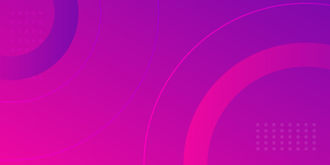 Pink purle gradient web header abstract background. Vector illustration for presentation design, banner, flyer and web template