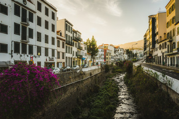 Fototapeta na wymiar view of Funchal in Madeira