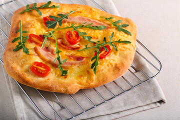 Homemade pizza