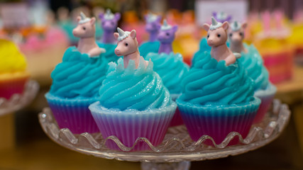 Unicorn Cupcakes Soap