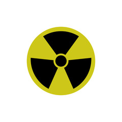 Obraz premium nuclear icon design vector logo template EPS 10