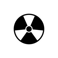 nuclear icon design vector logo template EPS 10