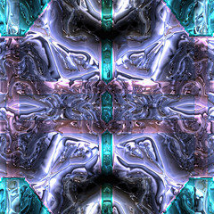 3d effect - abstract metallic texture pattern