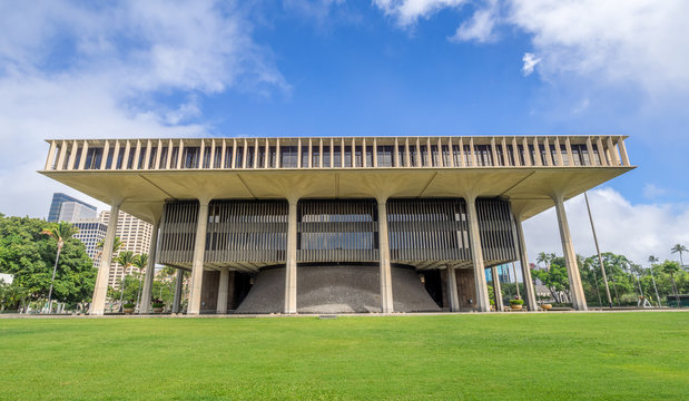Hawaii State Legislature on August 6, 2016 in Honolulu Hawaii. The Hawaii State Legislature is the state legislature of the U.S. state of Hawaii.