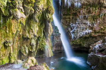 Hinang - Wasserfall - Winter - Allgäu