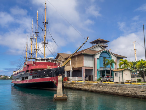 The Hawaii Maritime Center on August 6, 2016 in Honolulu, Hawaii. It was closed to the public effective May 1, 2009. Its future status is currently unknown.