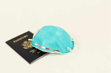 Passport and Infection Control Mask