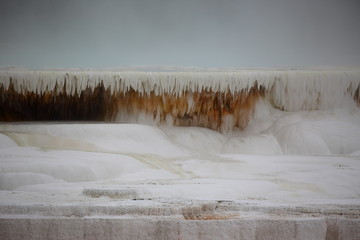 Yellow Stone Nationalpark Wyoming Mammoth Hot Springs