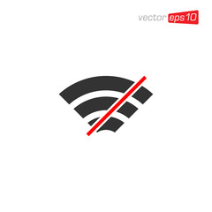 Wifi Signal Icon Design Vector