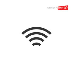 Wifi Signal Icon Design Vector