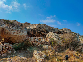 Big natural rocks in Ayia Napa, Cyprus