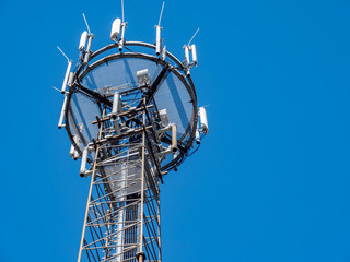Elektrosmog Risiko Antenne Elektrowellen in der Stadt